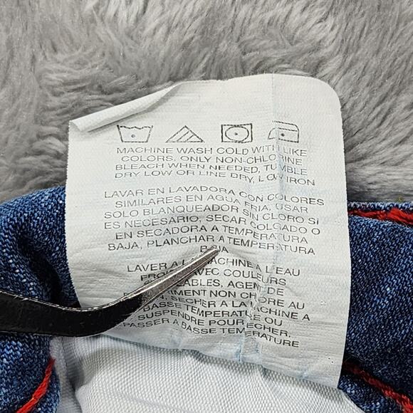 Vintage Wrangler Jeans Womens 3 Juniors Blue Mid Rise Slim Straight Leg Western - Picture 7 of 12